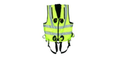 High visibility vest as personal protective equipment.